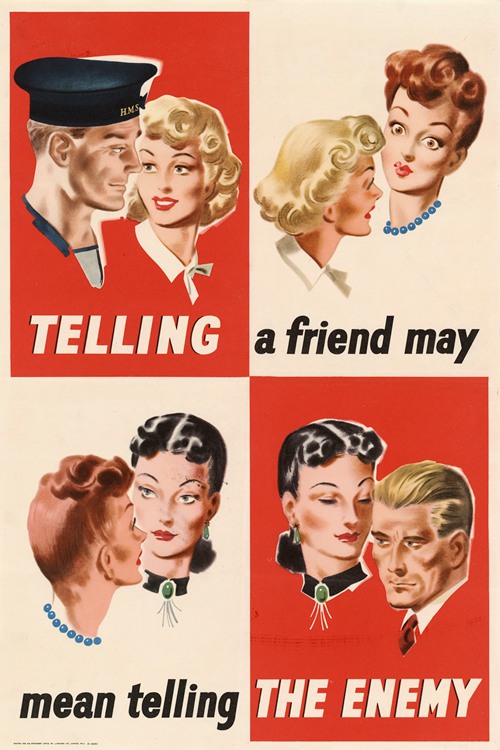Telling a Friend May Mean Telling the Enemy