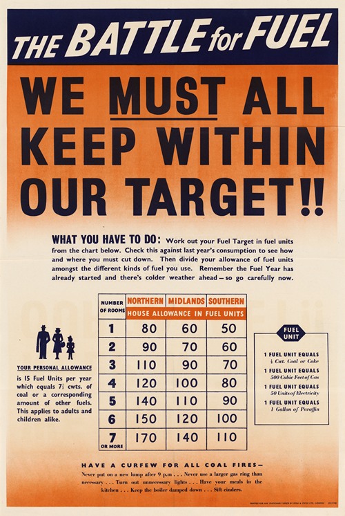 The Battle for Fuel – We Must All Keep Within Our Target!!