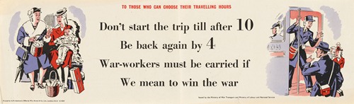 To Those Who Can Choose Their Travelling Hours