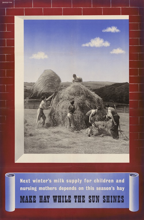 Next Winter’s Milk Supply for Children and Nursing Mothers Depends on this Season’s Hay – Make Hay While the Sun Shines