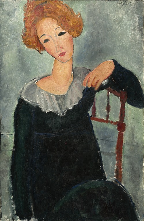 Woman with Red Hair (1917)