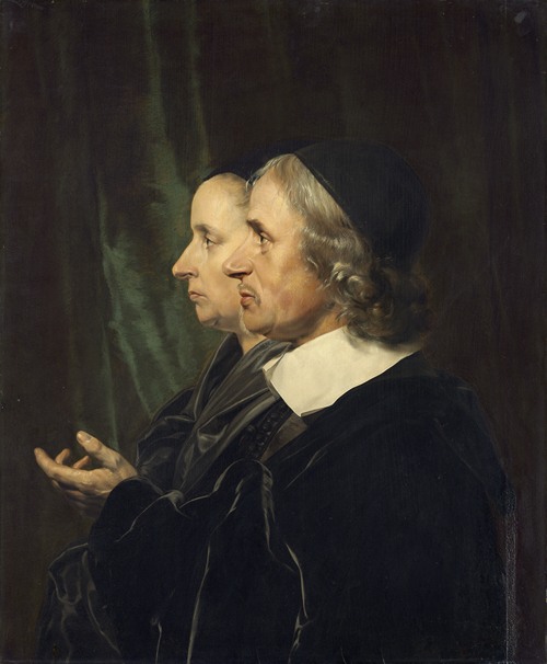 Portrait of the Artist’s Parents,Salomon de Bray and Anna Westerbaen
