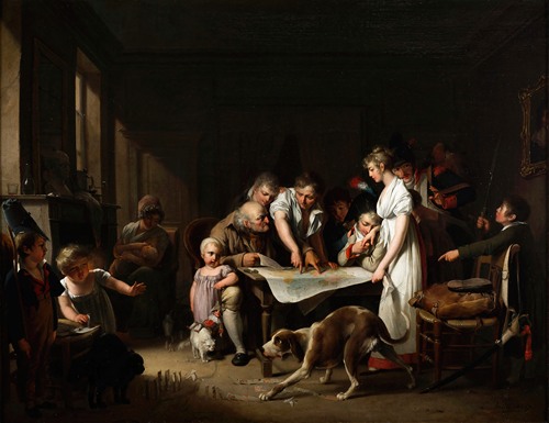 The Reading of the Bulletin of the Grand Army