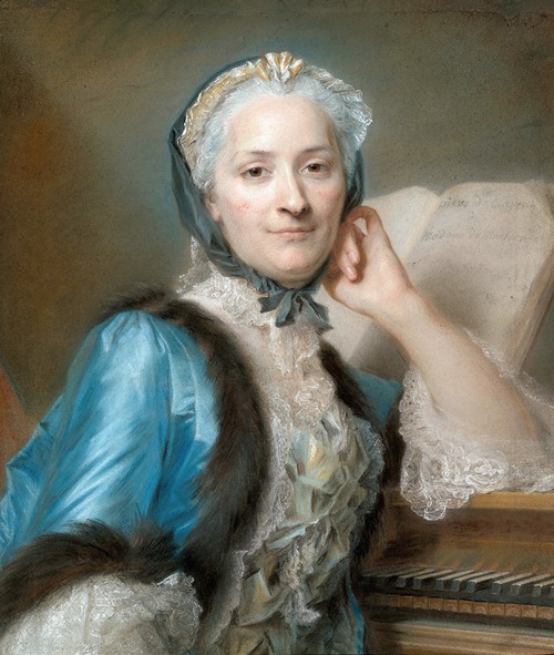 Portrait of Madame Anne-Jeanne Cassanéa de Mondonville, née Boucon