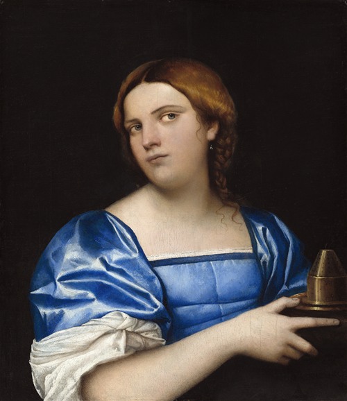 Portrait of a Young Woman as a Wise Virgin (c. 1510)