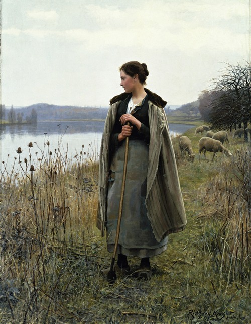The Shepherdess Of Rolleboise (1896)