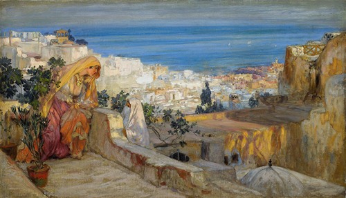 Arab Women On A Rooftop, Algiers Beyond