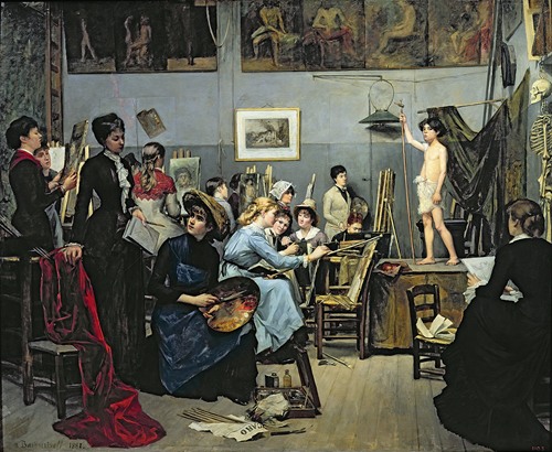 In The Studio (1881)