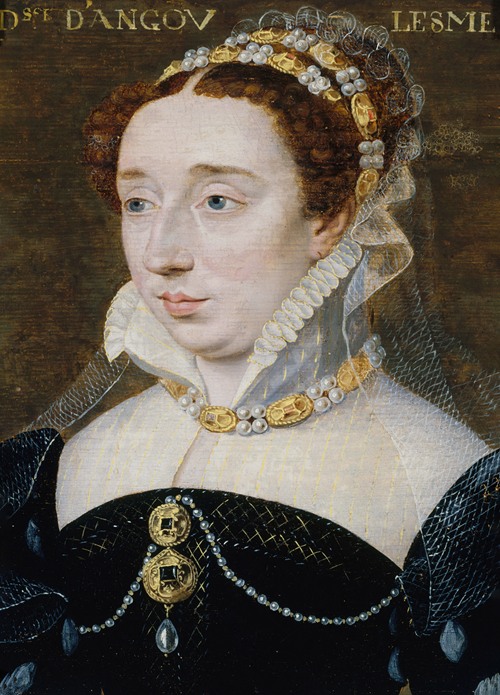 Portrait de Diane de France, duchesse d’Angoulême (1538-1619), fille légitimée d’Henri II (1570)