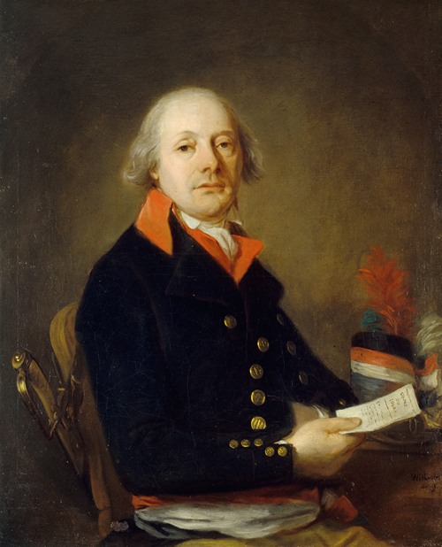 Portrait d’un commissaire des guerres de l’an IX, présumé Pascalis