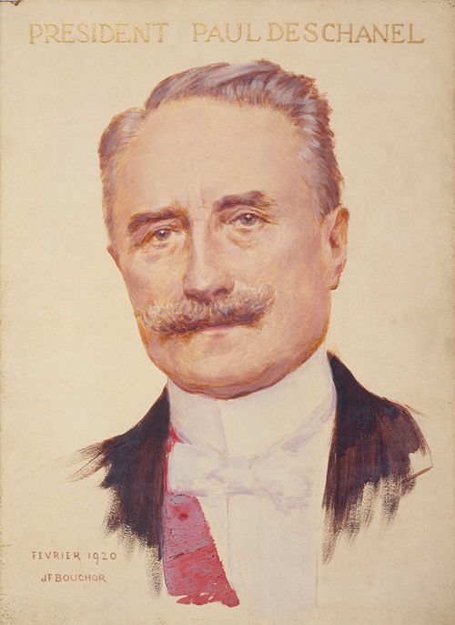 Portrait de Paul Deschanel (1855-1922), président de la République.