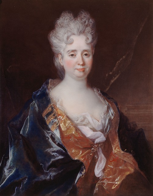 Portrait d’Anne-Thérèse de Marguenat de Courcelles, marquise de Lambert (1647-1733)
