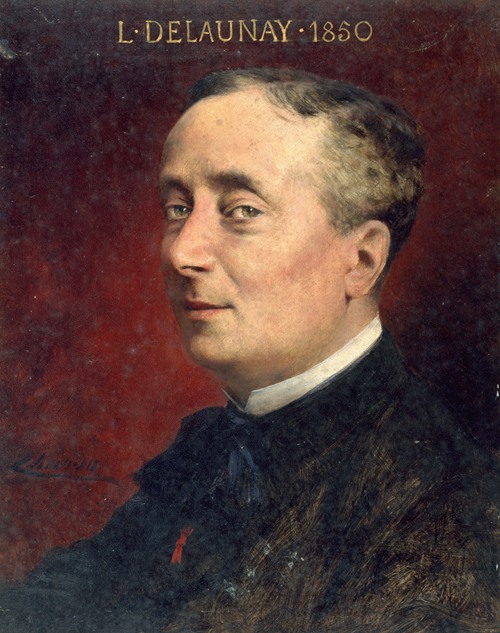 Portrait de Louis Delaunay père (1826-1903), sociétaire de la Comédie Française