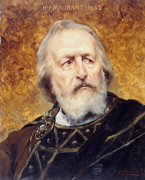 Portrait d’Henri Maubant (1821-1902), sociétaire de la Comédie-Française