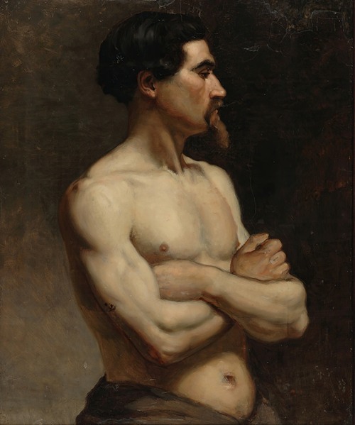 Male Model, Academy Study (1874 - 1875)