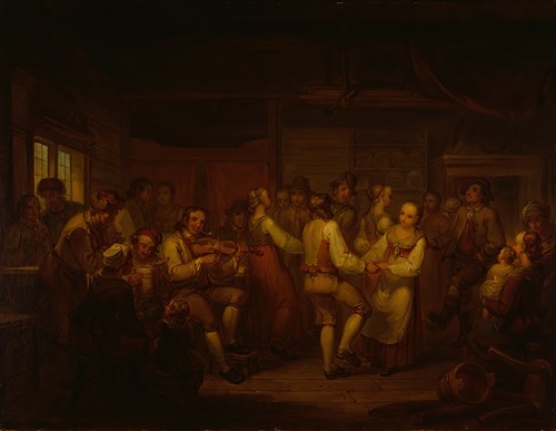 A Peasant Dance In Finland (1816)