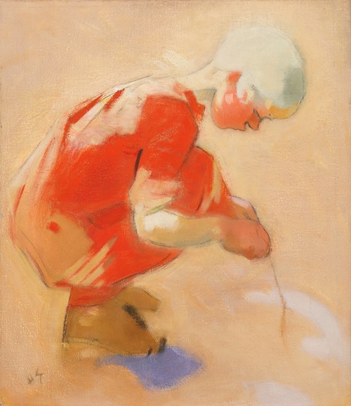 Girl On The Sand (1912)