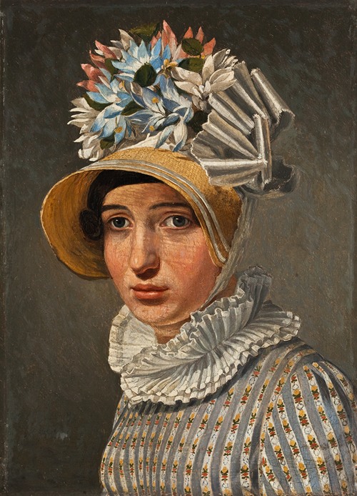 Portrait Of A Lady, Probably The Roman Model Maddalena