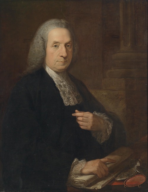 Portrait of the Irish lawyer and politician Philip Tisdall (1770s)