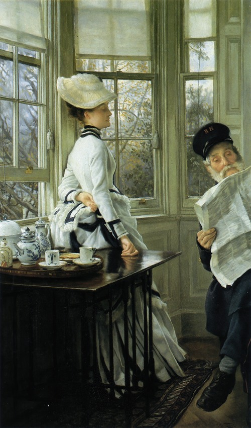 Reading the News (1874)