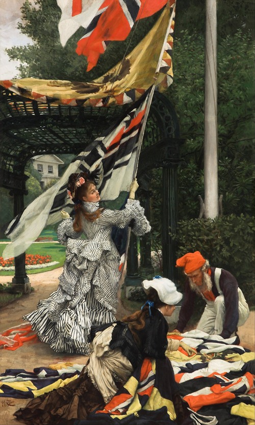 October by James Tissot Artvee