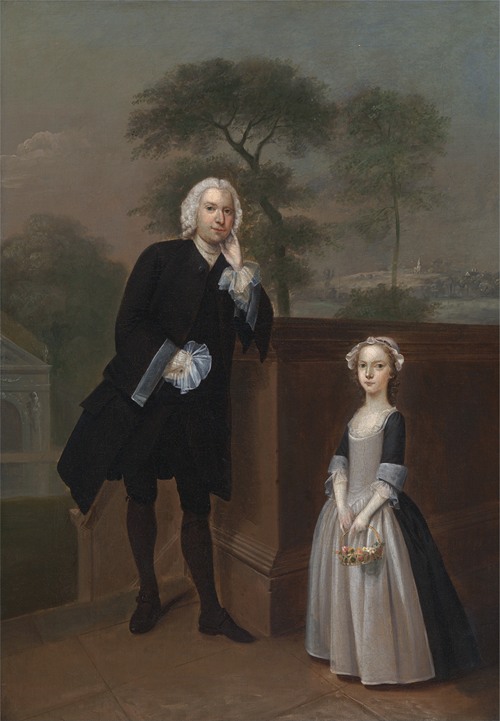 An Unknown Man With His Daughter (1744 - 1746)