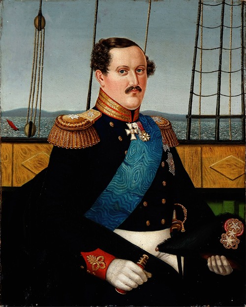 Portrait of Prince Frederik (VII) of Denmark
