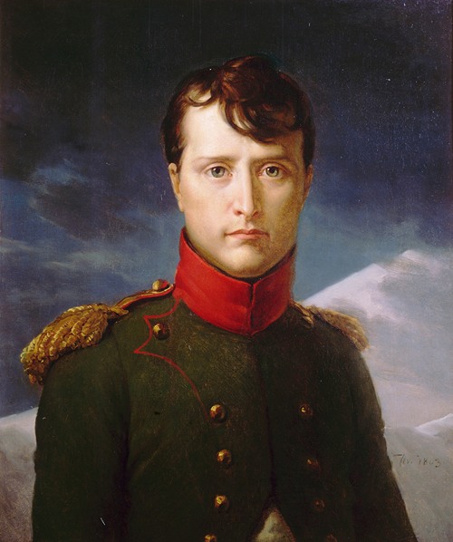 After a painting by baron François Gérard, Portrait of Napoleon I, French, Paris