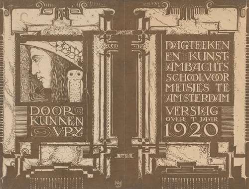 Verslag der Dagteeken- en Kunstambachtschool voor Meisjes te Amsterdam over het jaar 1920