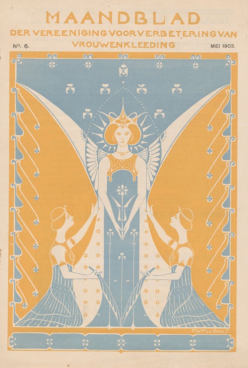 Maandblad der Vereeniging voor verbetering van vrouwenkleeding, No. 6, mei