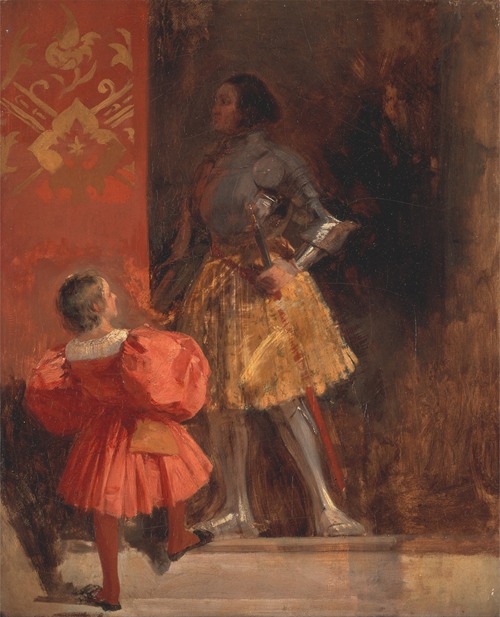 A Knight and Page (Goetz von Berlichingen and his Page George)