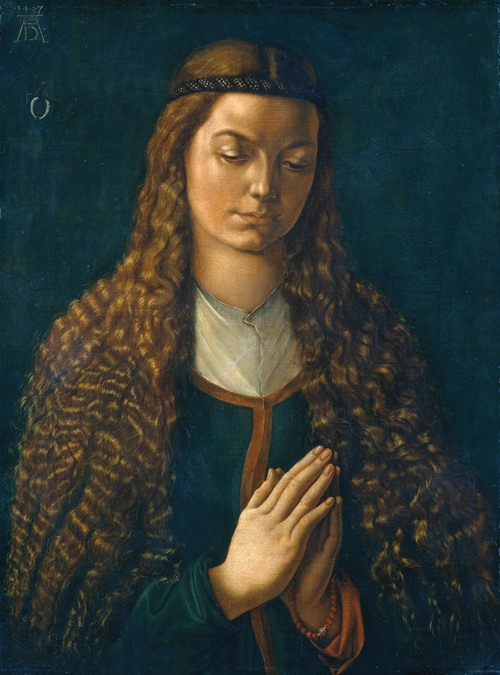 Portrait of a Young Woman with Her Hair Down (1497)