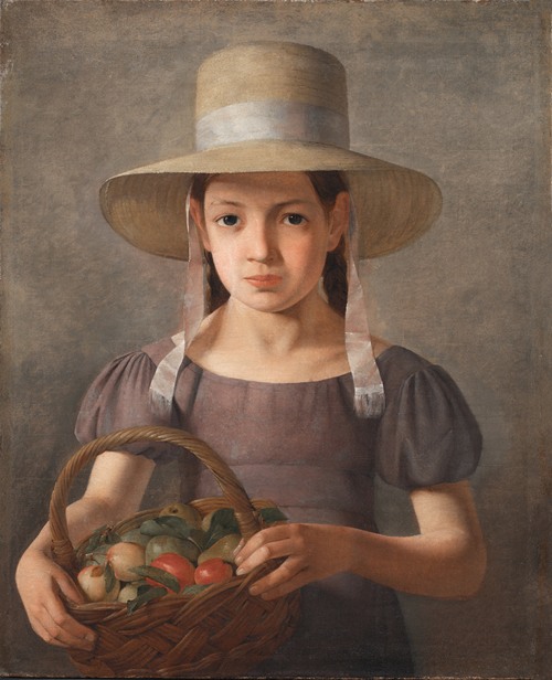 A Girl with Fruits in a Basket (1825 - 1828)