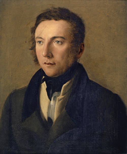 Portrait of the Artist’s Brother, Achilles Miville-Baumann