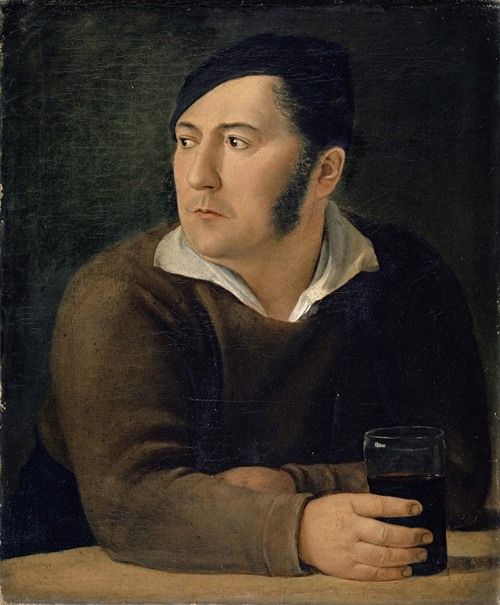 Portrait of the Artist’s Brother, Leonhard Miville-Keller