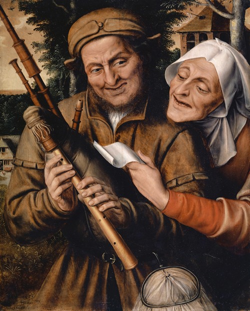 Couple Making Music (1565)