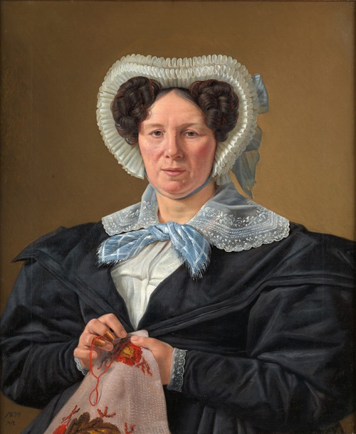 The Artist’s Mother, Frederikke Eleonore Cathrine Rørbye, née Stockfleth