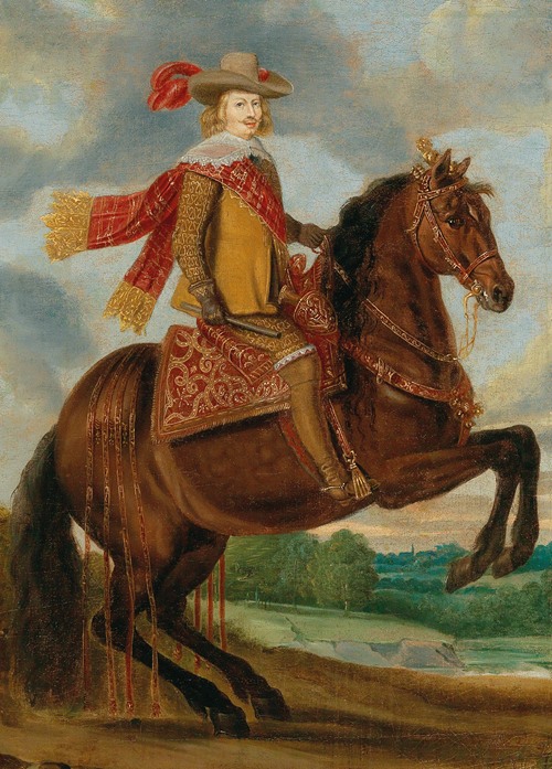 An Equestrian Portrait Of Cardinal-Infant Ferdinand Of Austria (1610–1641)