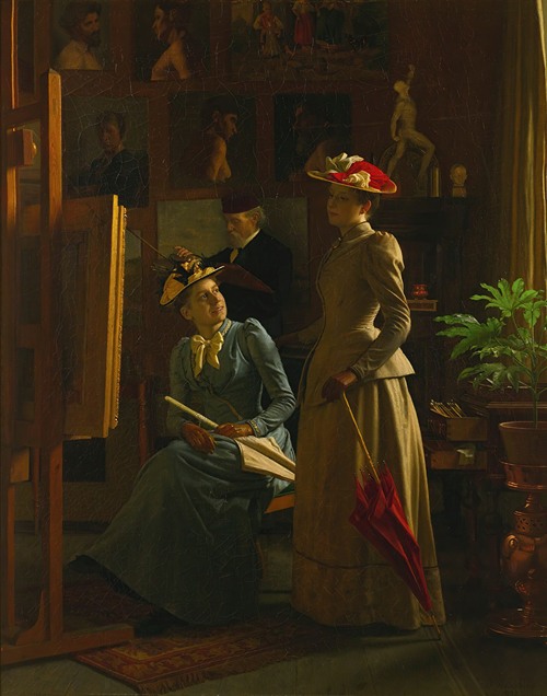 In The Artist’s Studio (1892)