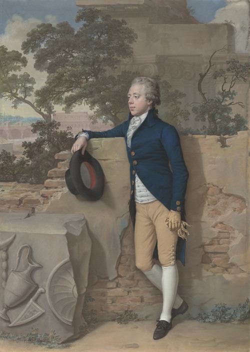 Frederick North, Later Fifth Earl Of Guilford, In Rome
