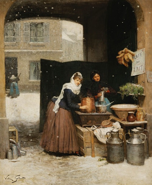 Crémière En Hiver