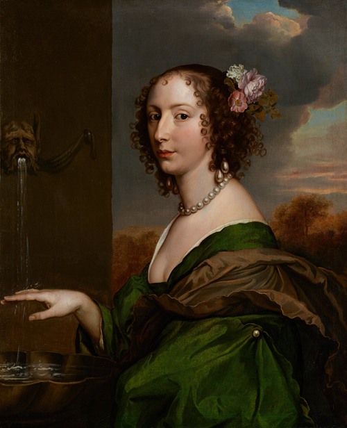 Portrait of Woman, Countess of Carlisle, called Lucy Percy