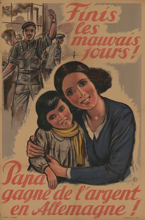 Finis les mauvais jours! Papa gagne de l’argent en Allemagne