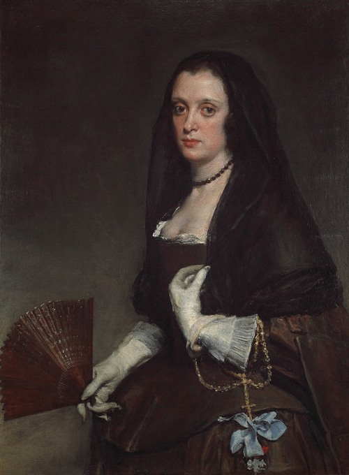 The Lady with a Fan (c. 1640)