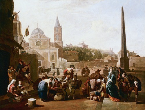 The Piazza del Popolo, Rome (c. 1660)