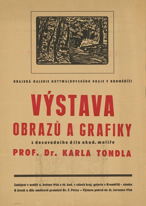 Prof.dr.Karel Tondl-obrazy a grafika