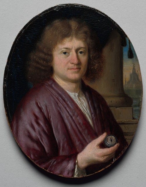 Portrait of a Man Holding a Watch (c. 1665-70)
