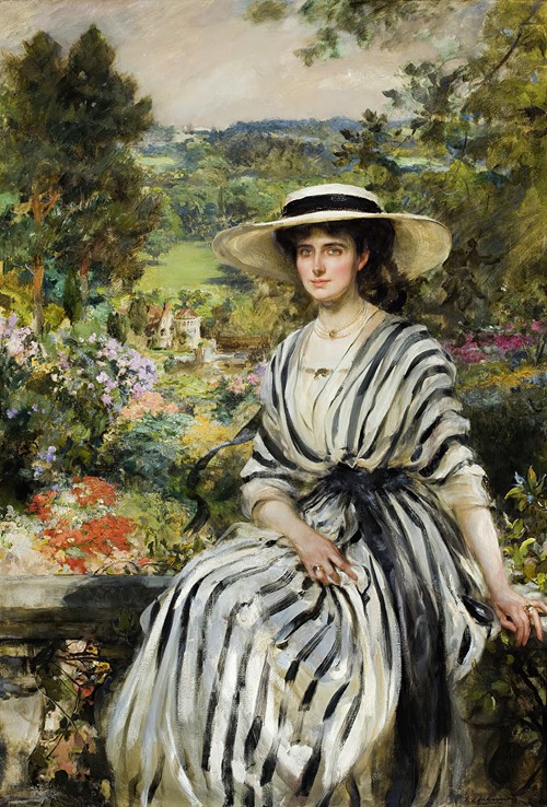 Mary Rosamond Anstruther (1877-1958), Mrs Edward Windsor Hussey (1910)