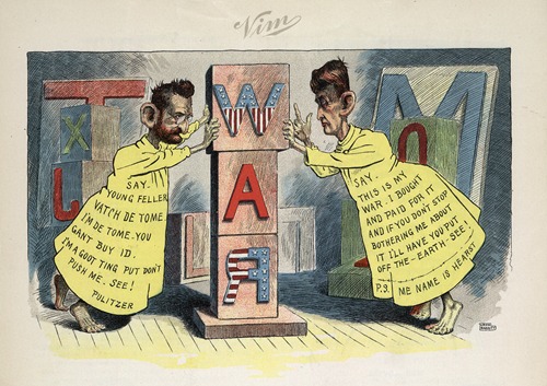The big type war of the yellow kids