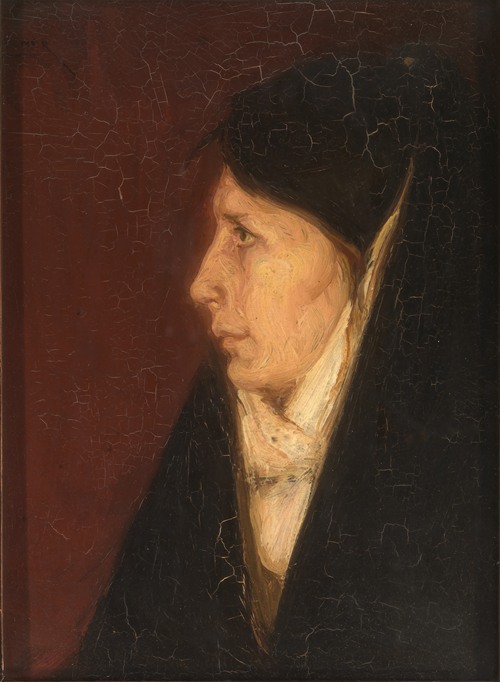 Profile of a Woman’s Head